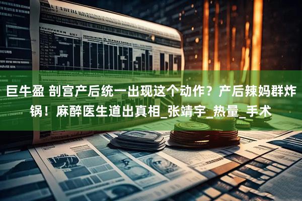 巨牛盈 剖宫产后统一出现这个动作？产后辣妈群炸锅！麻醉医生道出真相_张靖宇_热量_手术